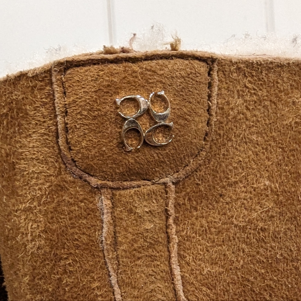 Coach Patsy Suede Boots - Picture 6 of 12